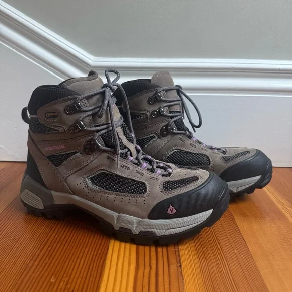 VASQUE Boots Womens 9W Wide Breeze 2.0 GTX Hiking Gore-Tex Nubuck Leather Brown - Picture 3 of 11